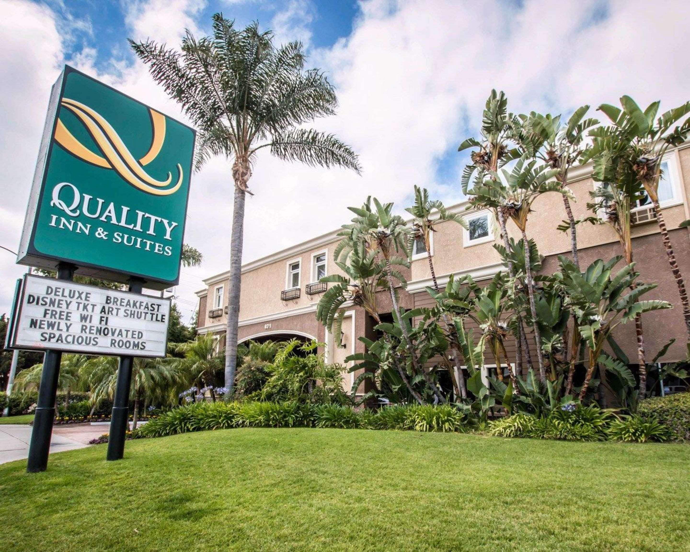 Quality Inn & Suites Anaheim Maingate Eksteriør billede